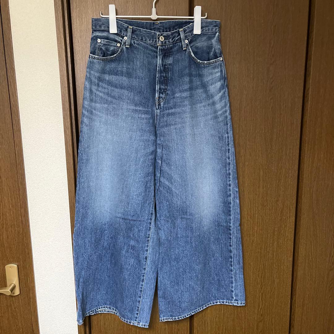 journal standard luxe 12.5ozデニムフレアバギー5PK