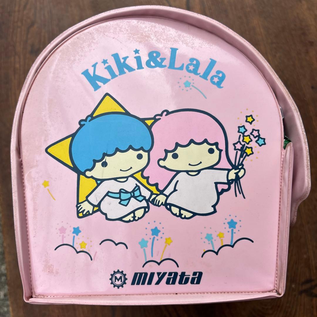 昭和レトロ　激レア　1976年製 Kiki & Lala ハンドバッグ ピンク