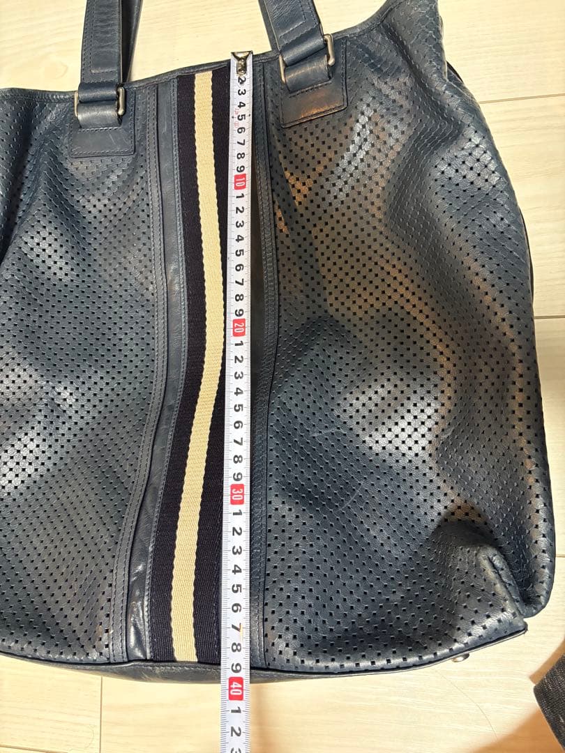 BALLY バリー ネイビー トートバッグ