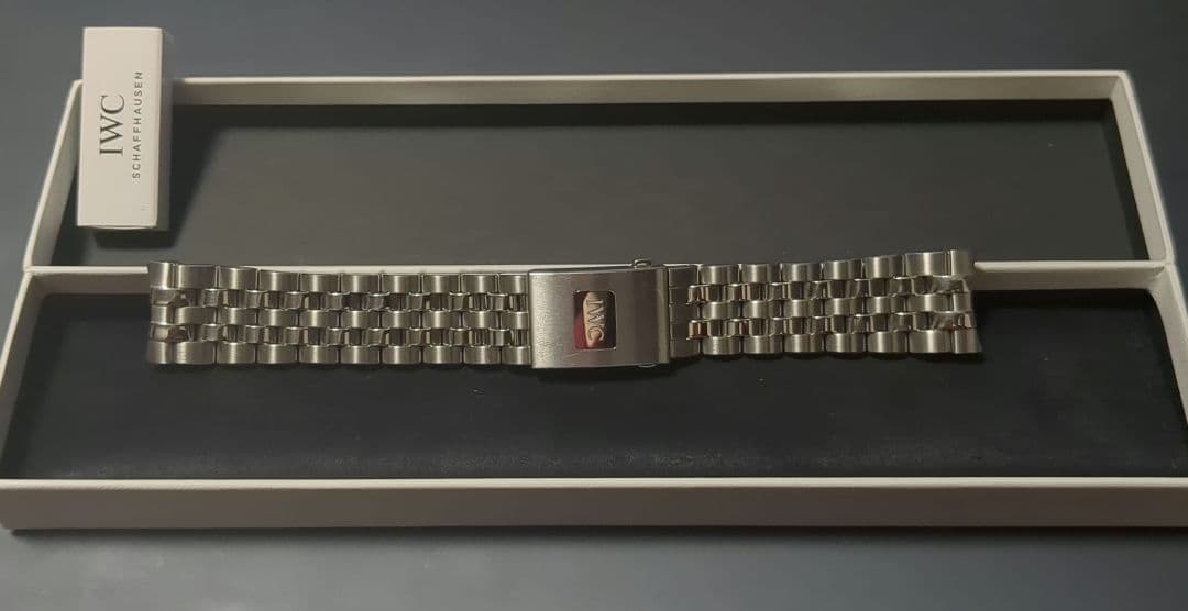 期間限定‼️IWC マークXX 純正ステンレススチール メタルブレスレット