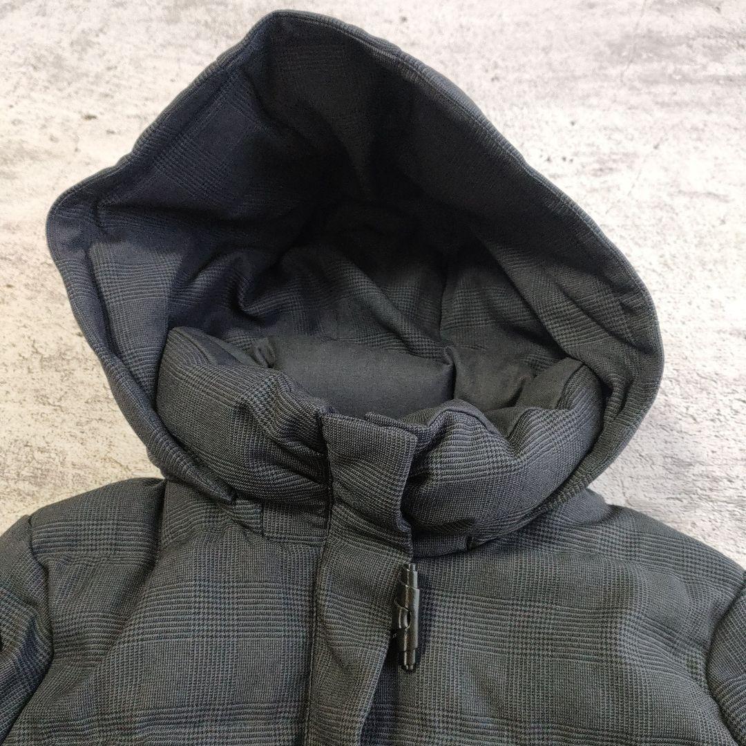 J.PRESS 未使用タグ付き グレンチェック ロング ダウン コート 9号