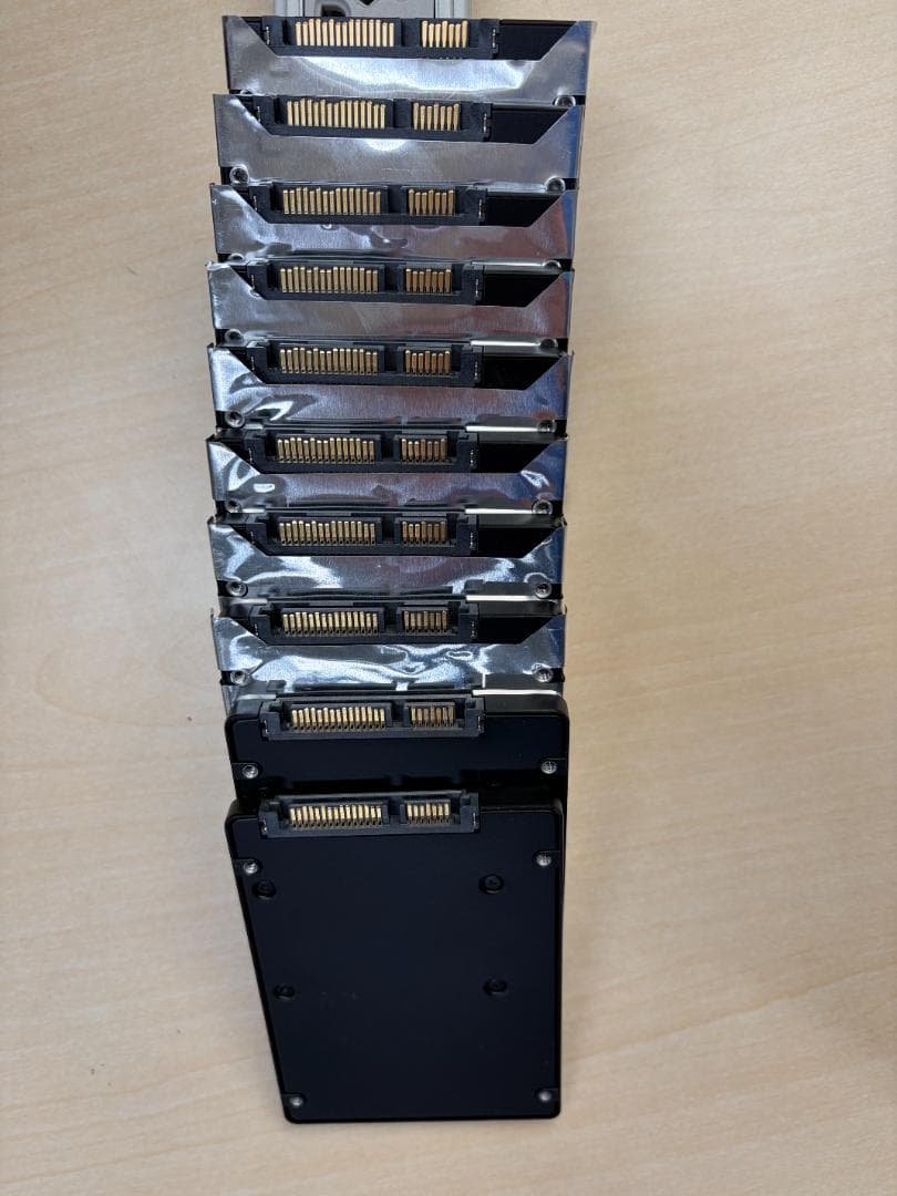 【中古動作品】SAMSUNG サムスン SSD SATA 128GB x 10個