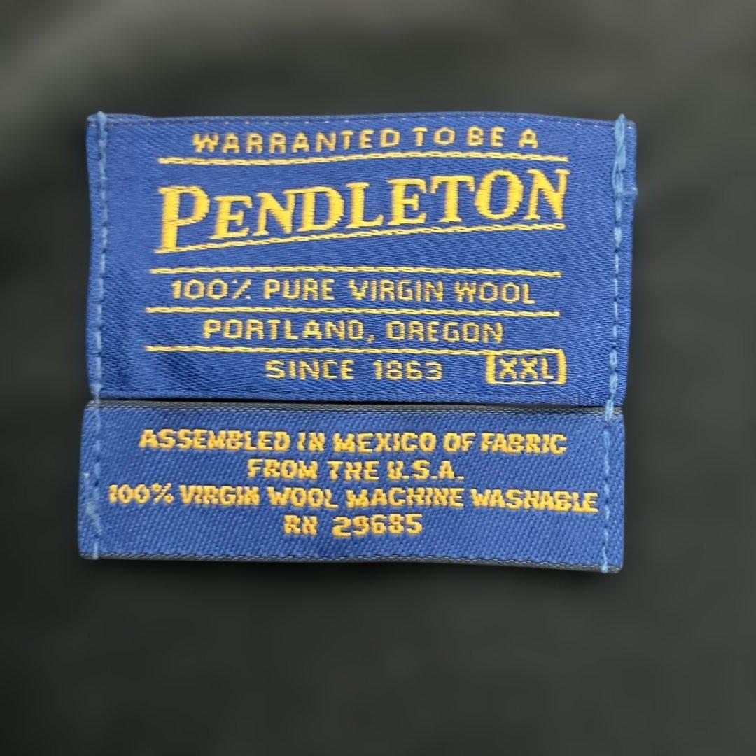 Pendleton ボードシャツ ブルー オンブレ