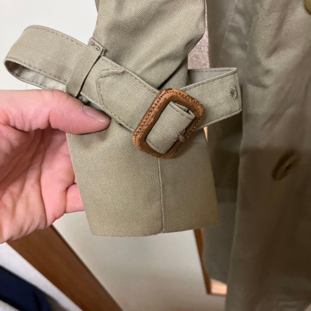 アクアスキュータム トレンチコート クラブチェック