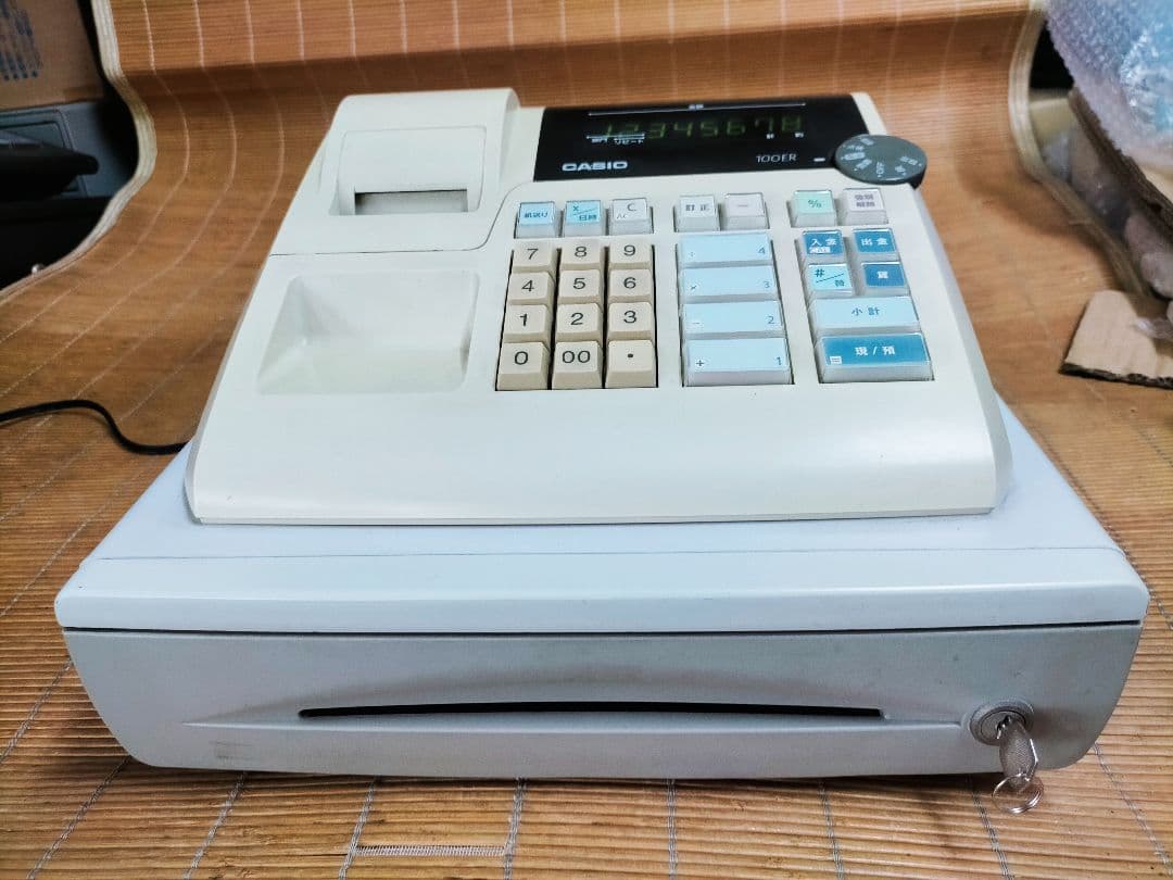 カシオレジスター　100ER　簡単便利特殊　送料込　365288