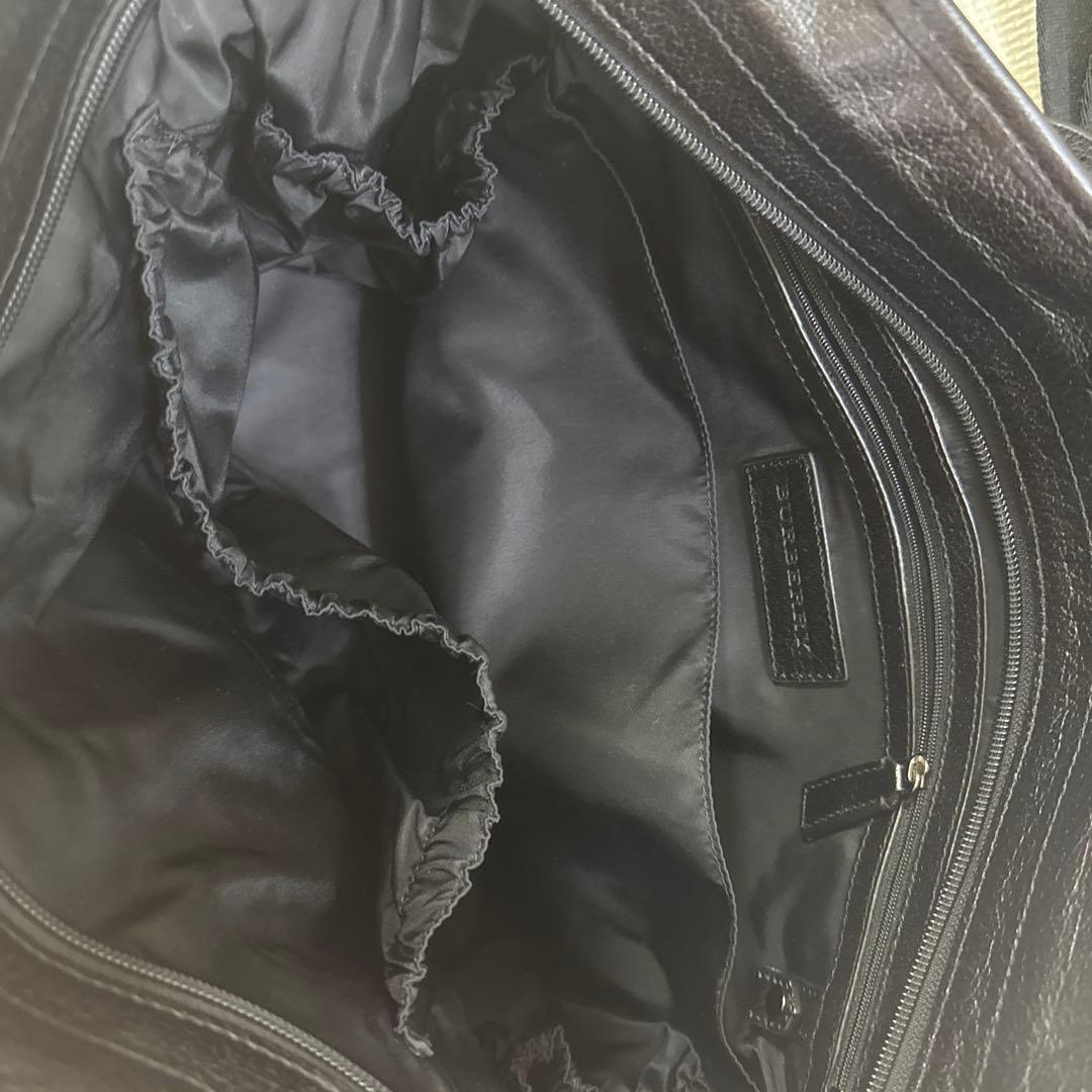 おもち様　BURBERRY ブラック マザーズバッグ　美品