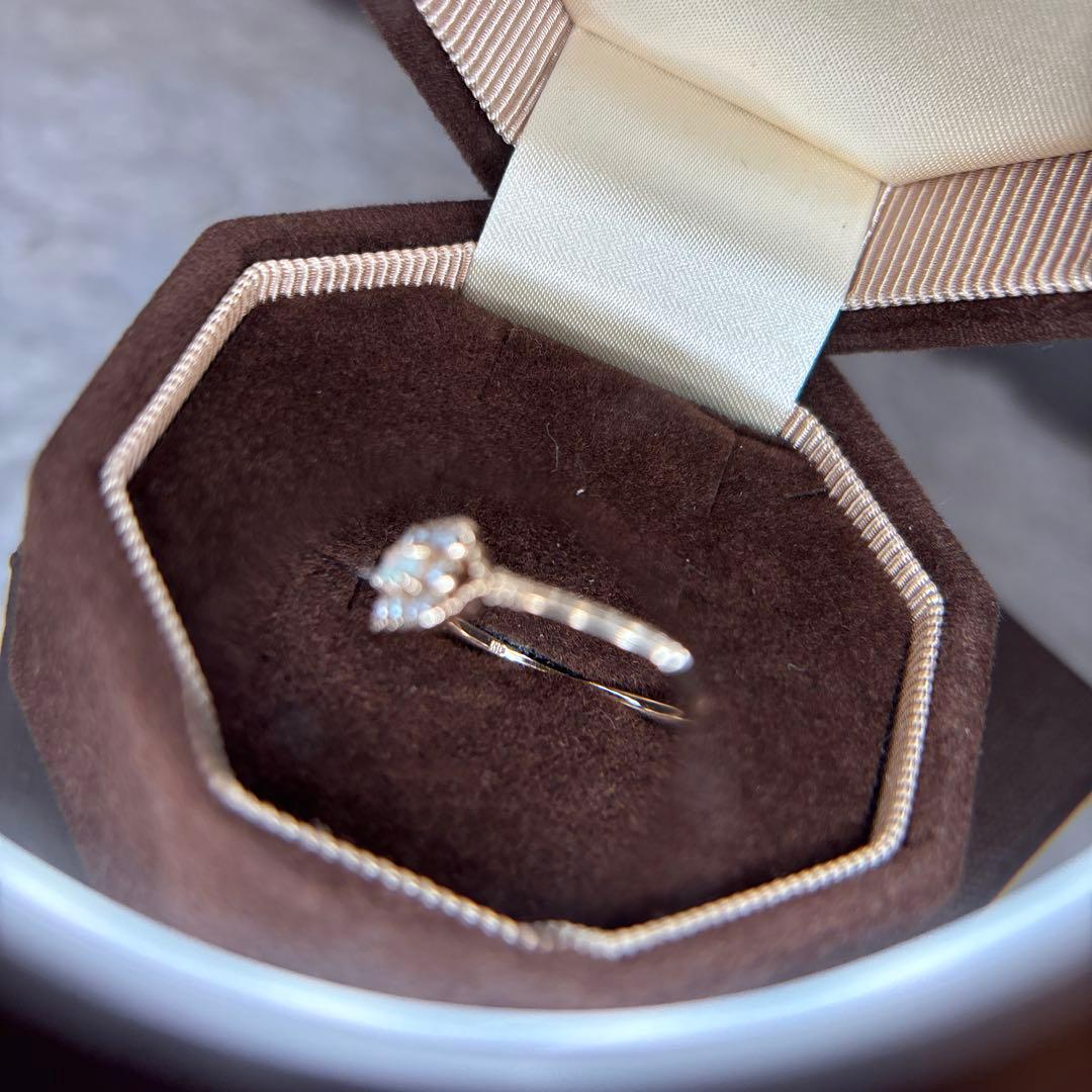 ル*ナ様 agete 10Kベビーパールリング　　15号