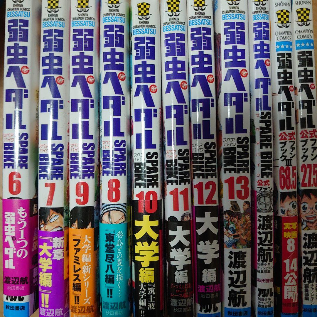 弱虫ペダル1巻から89巻とオマケのセットです。