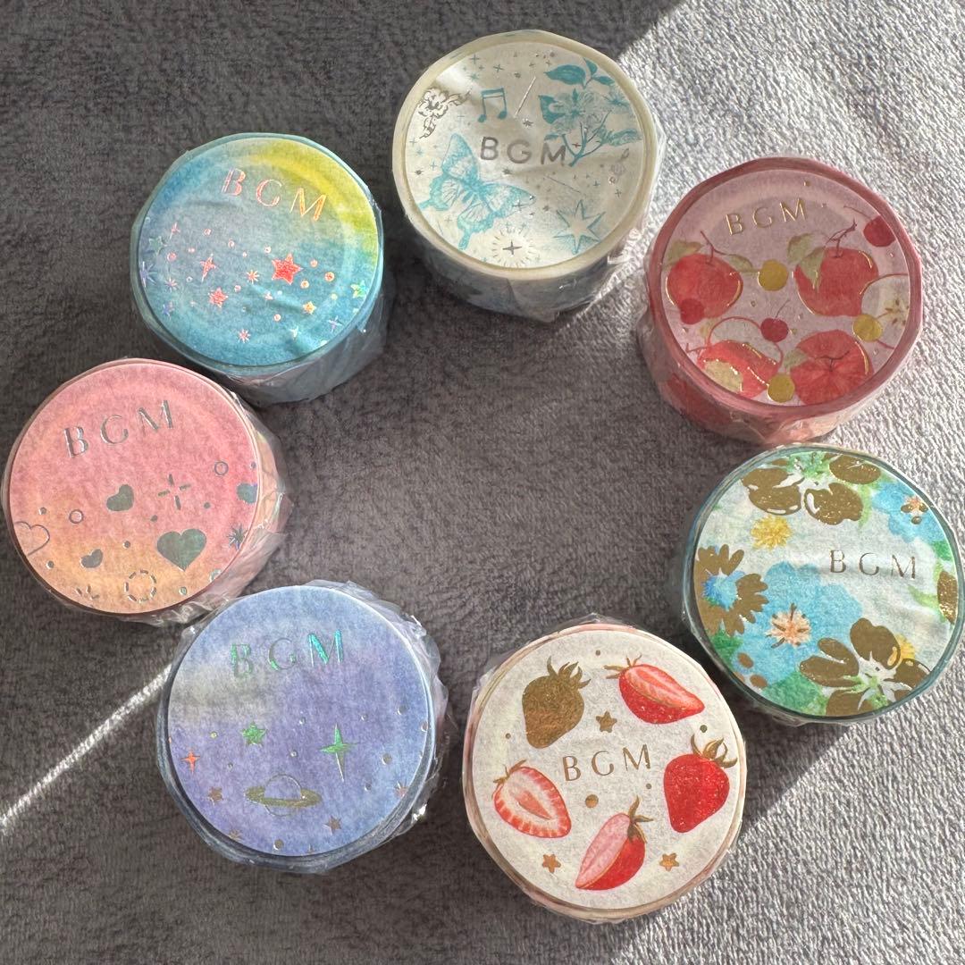 BGM他　マスキングテープ　まとめ売り