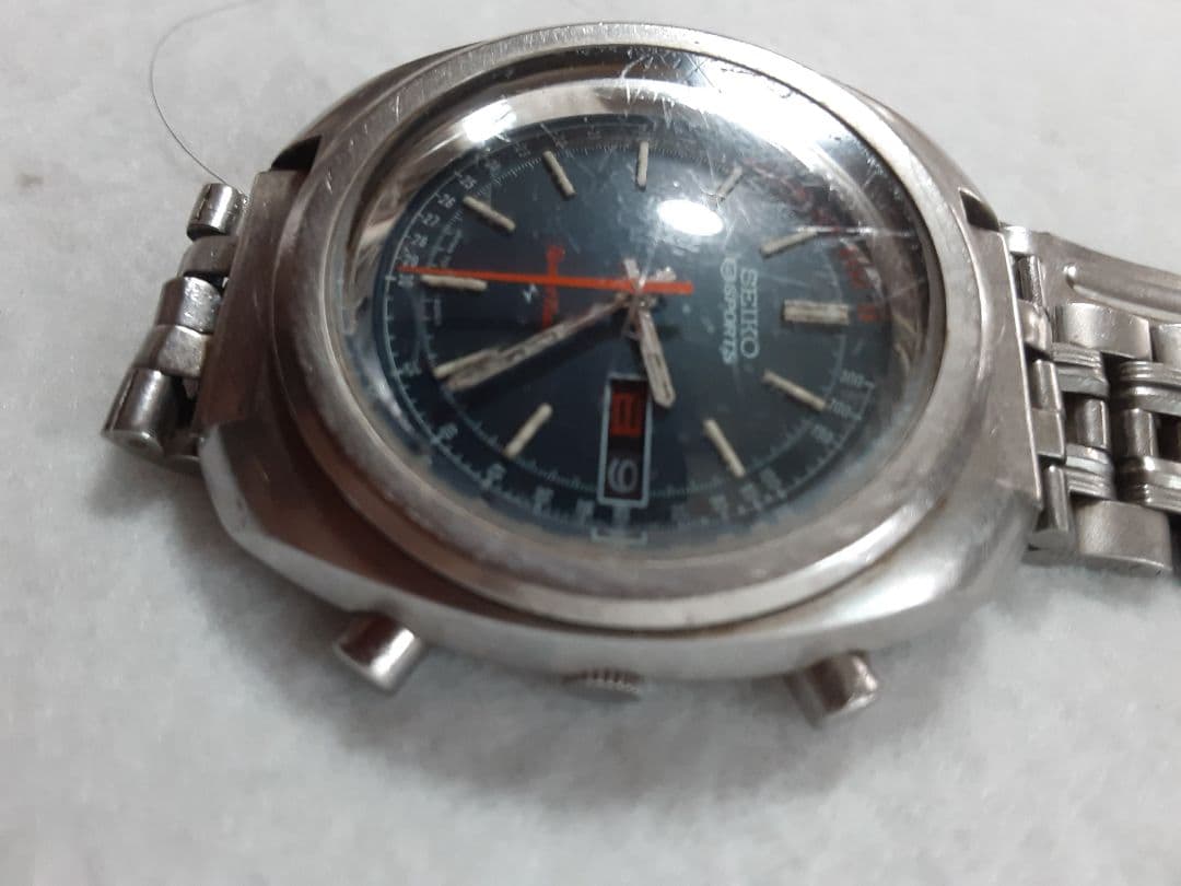 セイコー　 SEIKO　5SPORTS オートマチック 時計 レトロ　腕時計