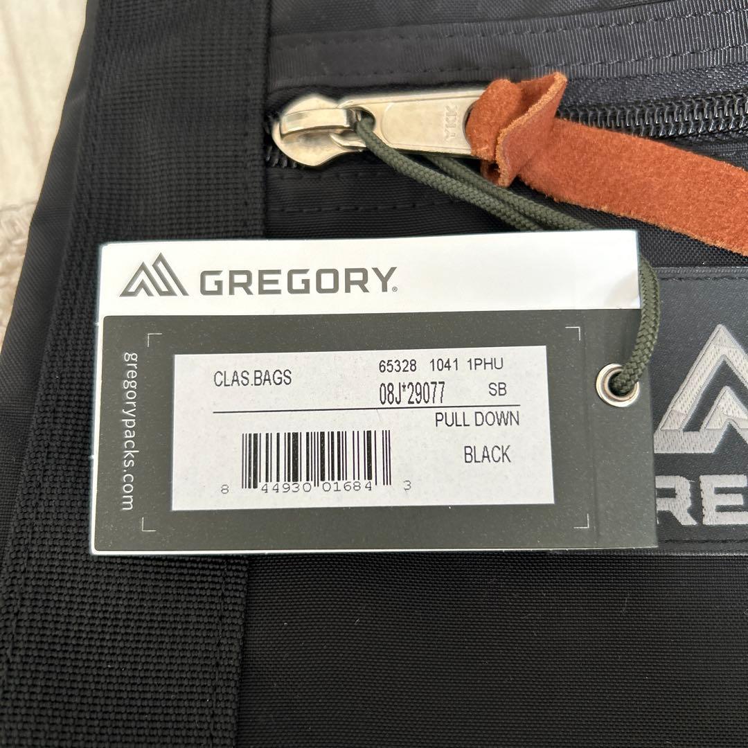 GREGORY ブラック ボストンバッグ