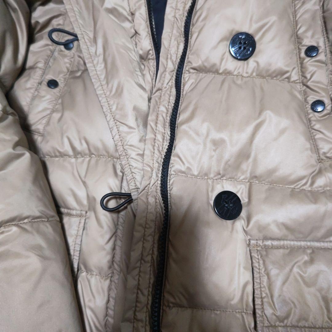 【土日セール】モンクレール　ロングダウンジャケット　リアルファーなし