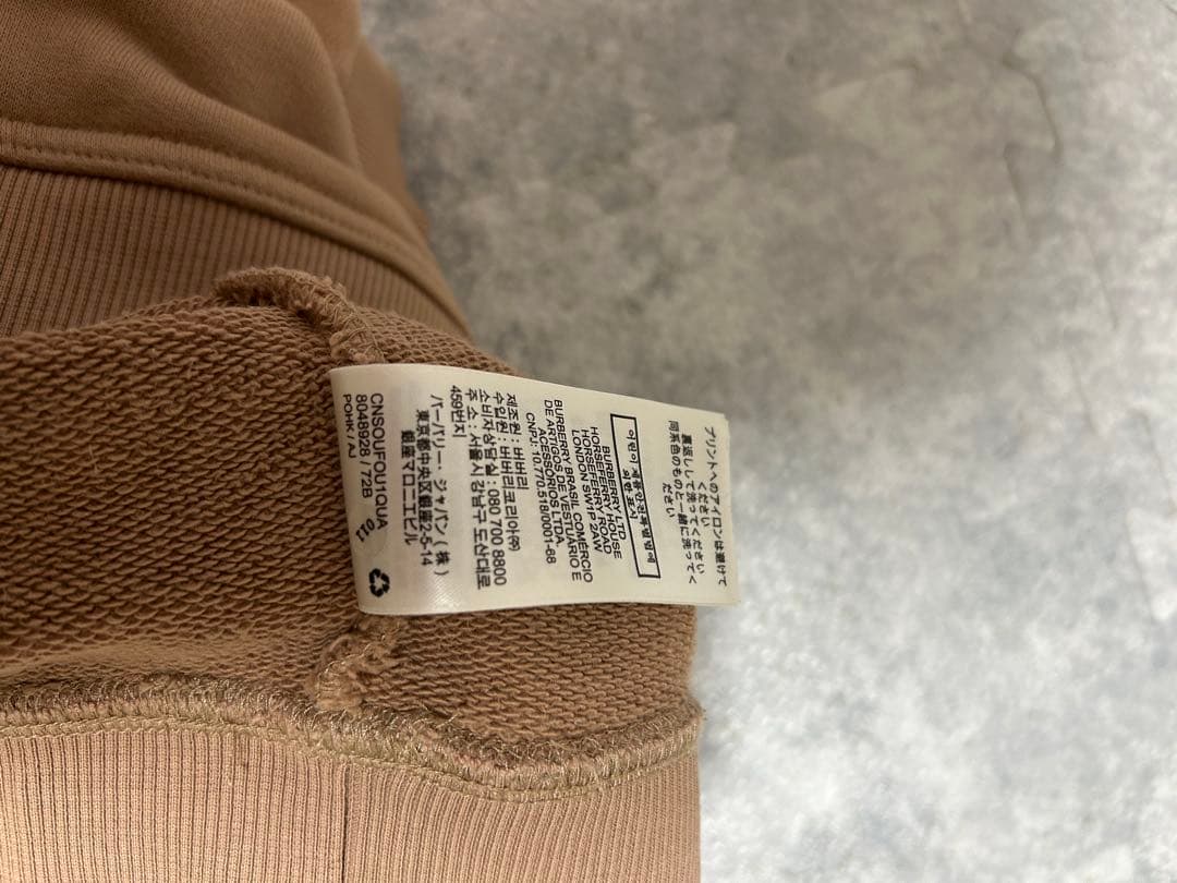 Burberry ブラウンパーカー