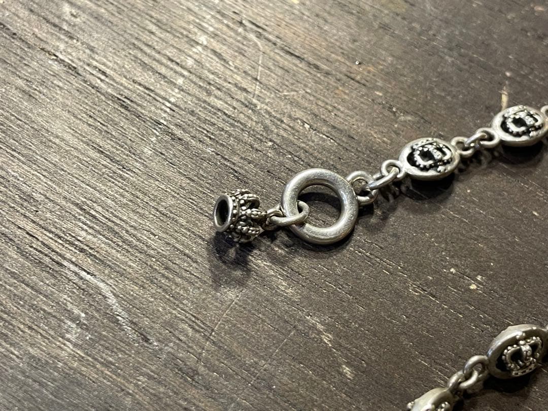 ジャスティンデイビス、シルバーネックレス60cm