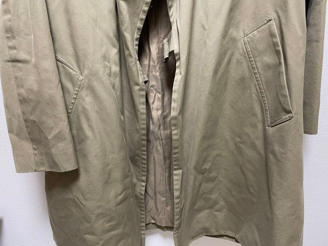comoli タイロッケンコート 17ss サイズ0 カーキ