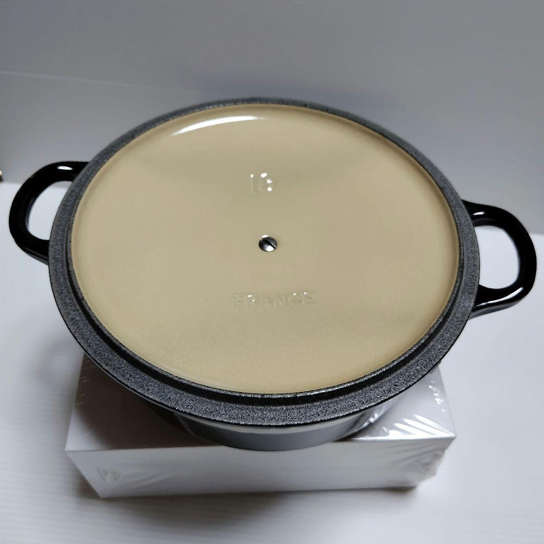 ル・クルーゼ ココット·ジャポネーズ18cm ブラック 新品・未使用