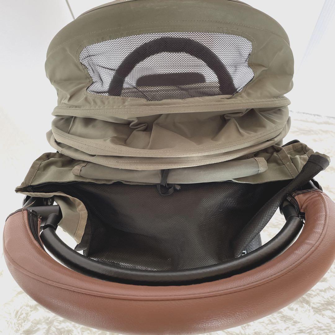 AirBuggy ココ　グリーンティ　廃盤カラー　ベビーカー　ブレーキモデル