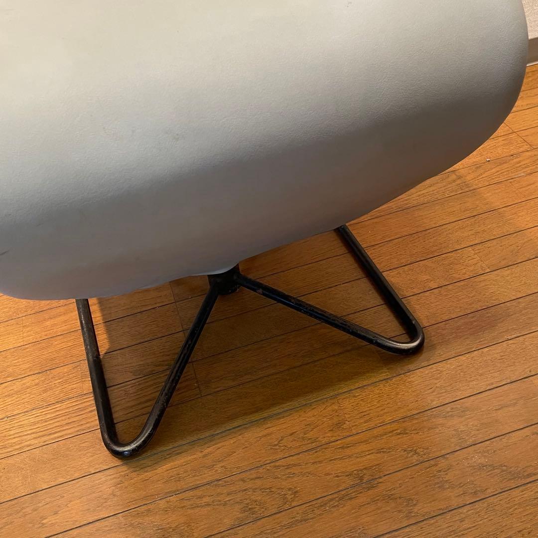 【ヴェルナー・パントン・システム1-2-3】ハイバックラウンジチェア　グレー