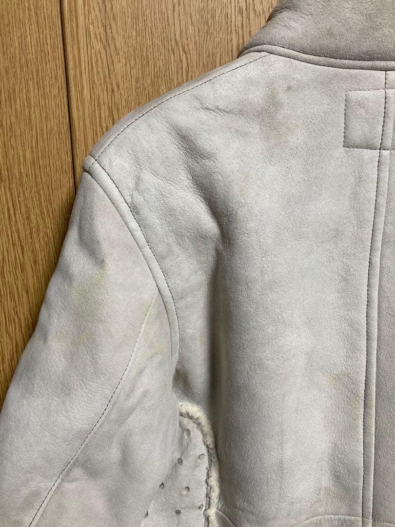 カ*ツ様 L&KONDO ライトグレー ムートンジャケット