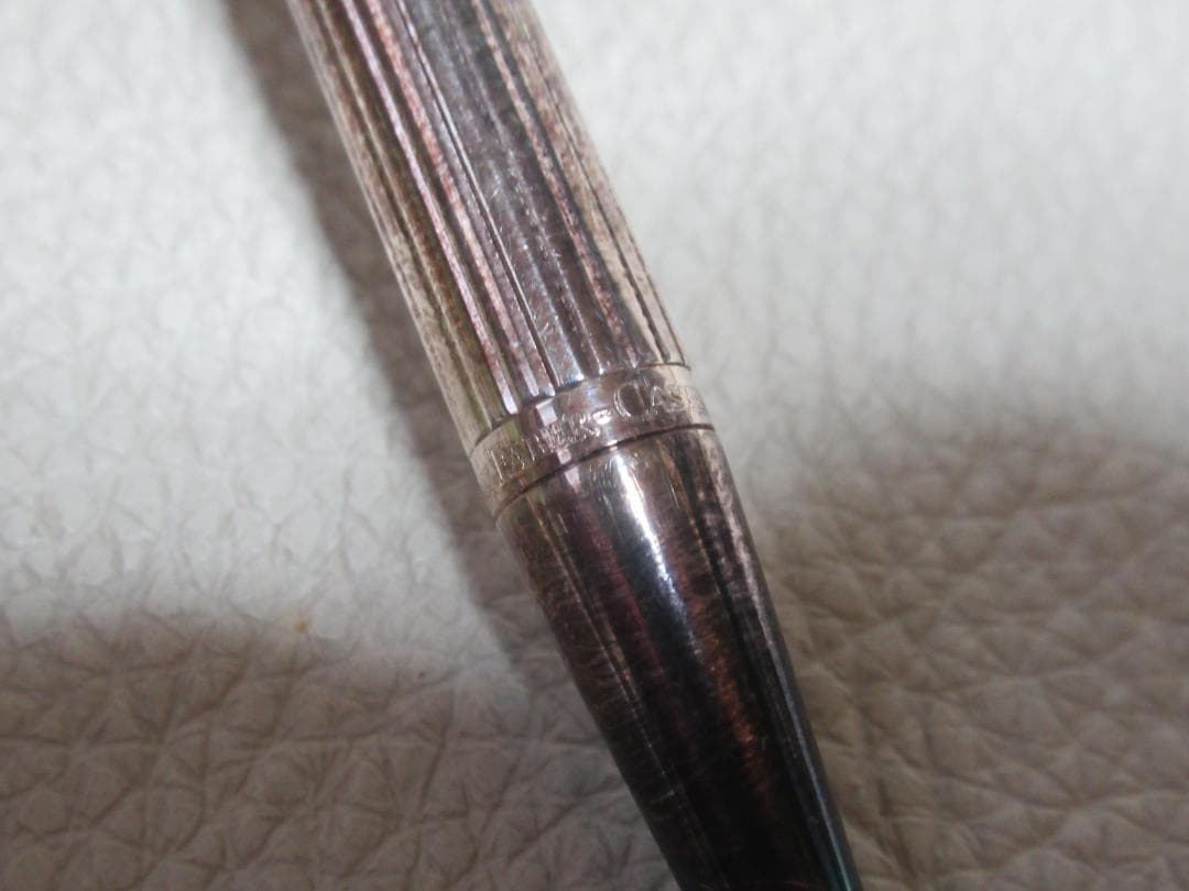 未使用 企業物(KPMG) 絶版品◆ファーバーカステル 銀プレート ボールペン