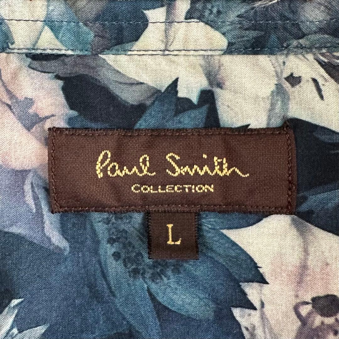 美品✨Paul Smith ポールスミス 花柄シャツ 長袖 総柄 メンズ L