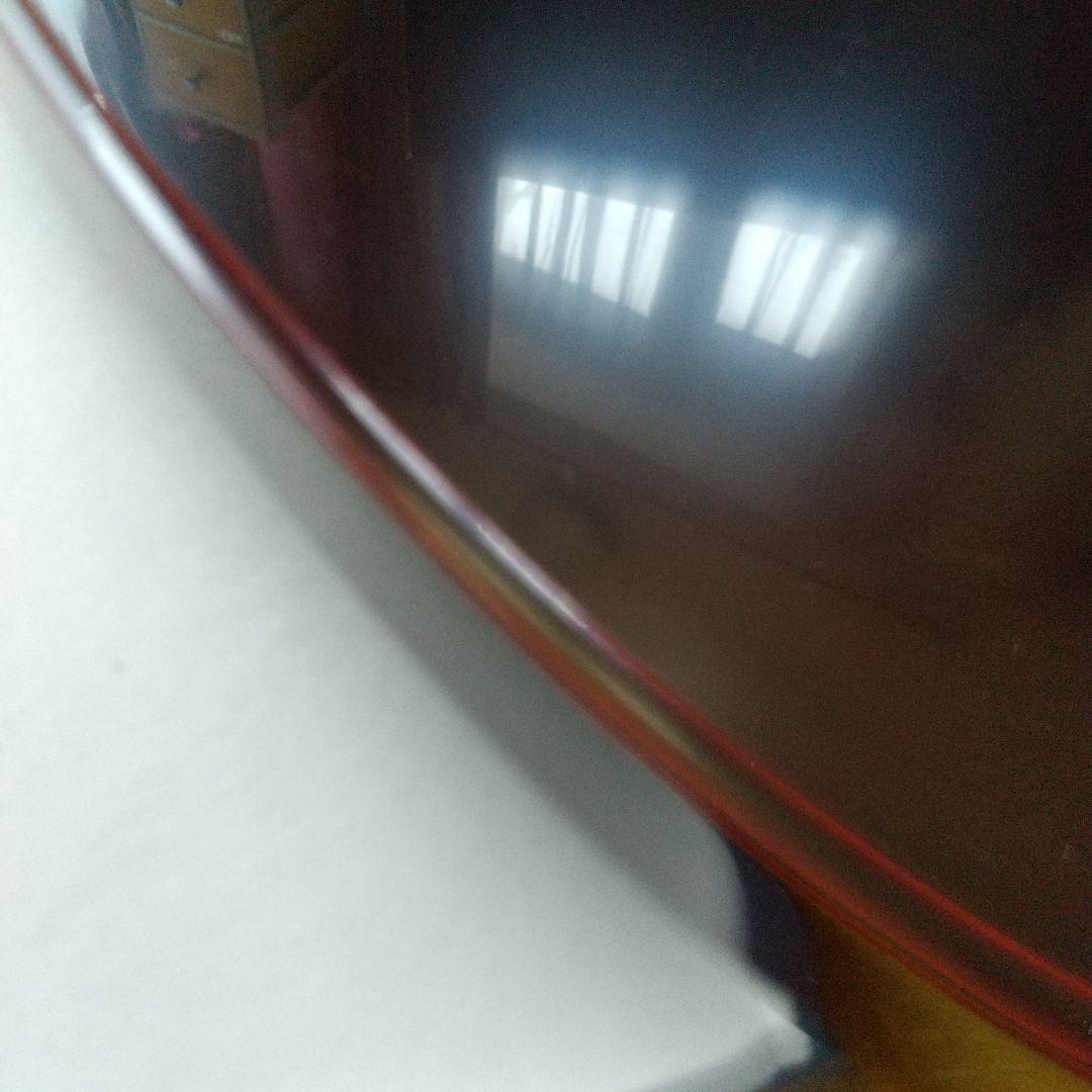 輪島塗 天然木 布着本堅地 漆器 盆