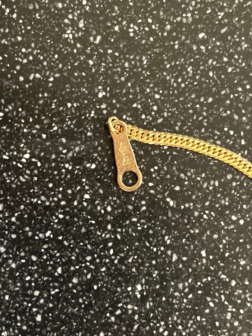 最終値下げ　18K 喜平ネックレス6面ダブル　5g証明書　造幣局マーク50センチ