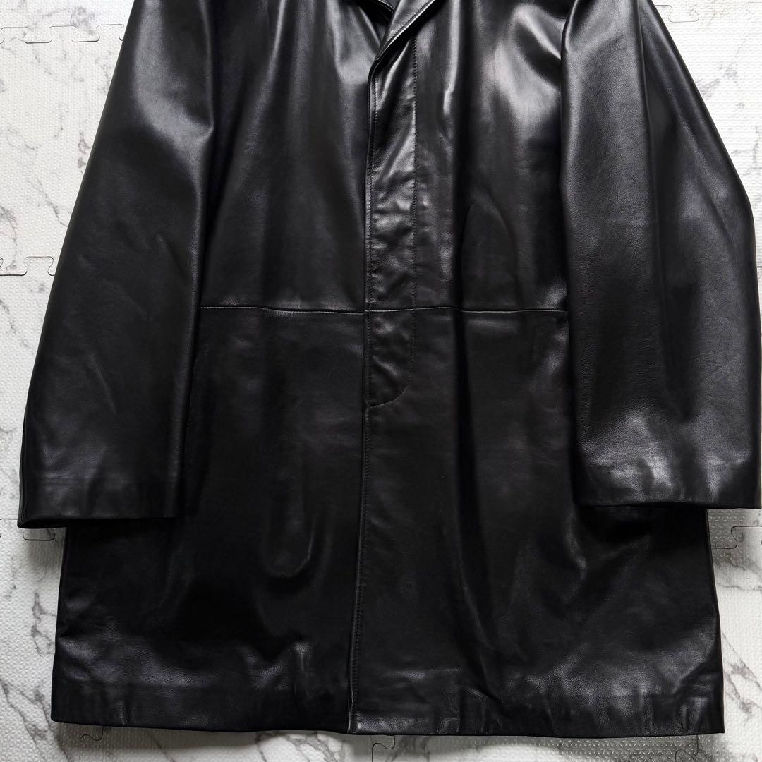 Wind Armor ウィンドアーマー ラムレザー カーコート 羊革 LLサイズ