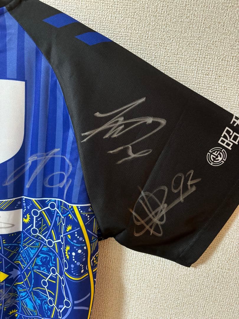 ガンバ大阪　2023シーズンEXPOTシャツ　サイン寄せ書き