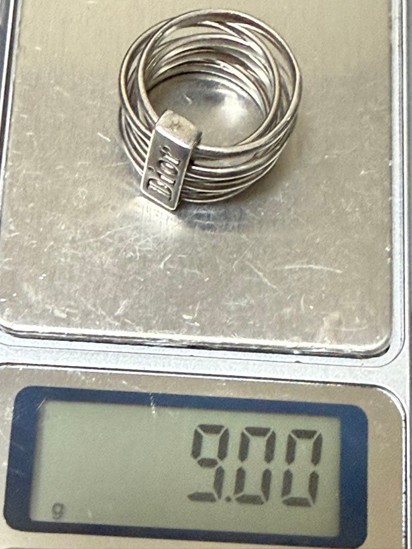 Dior スリーブリング フリーサイズ silver925