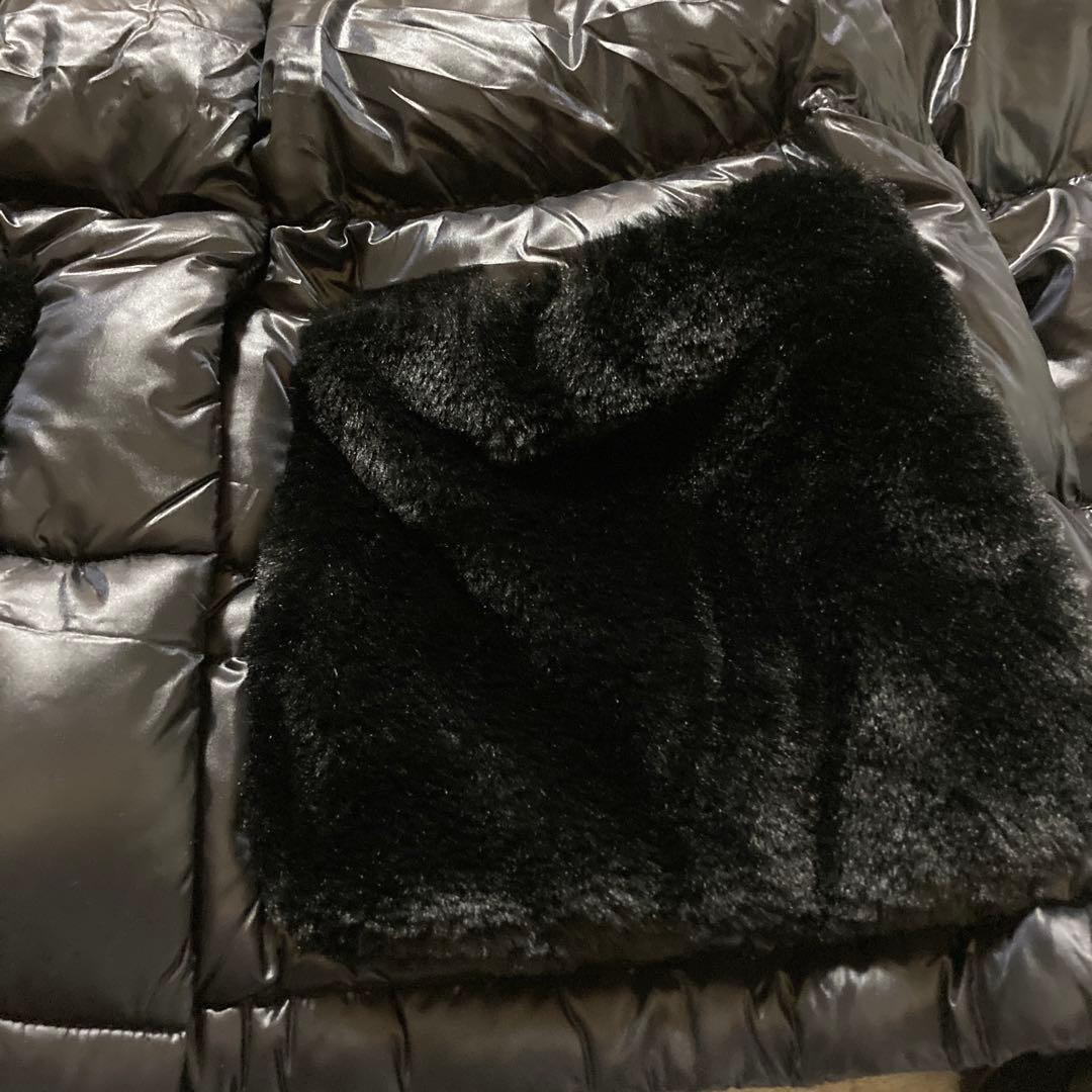 美品　HERNO ヘルノ　エコファーポケット　 ショートダウンジャケット　42