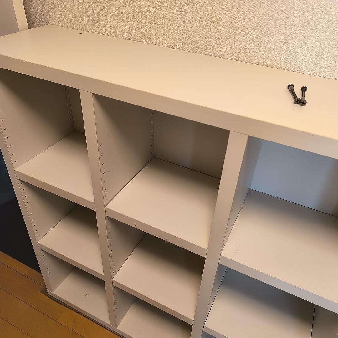 【2/20迄】110cm正方形 本棚 ナンバー① 3つ星素材 250サイズ送料込