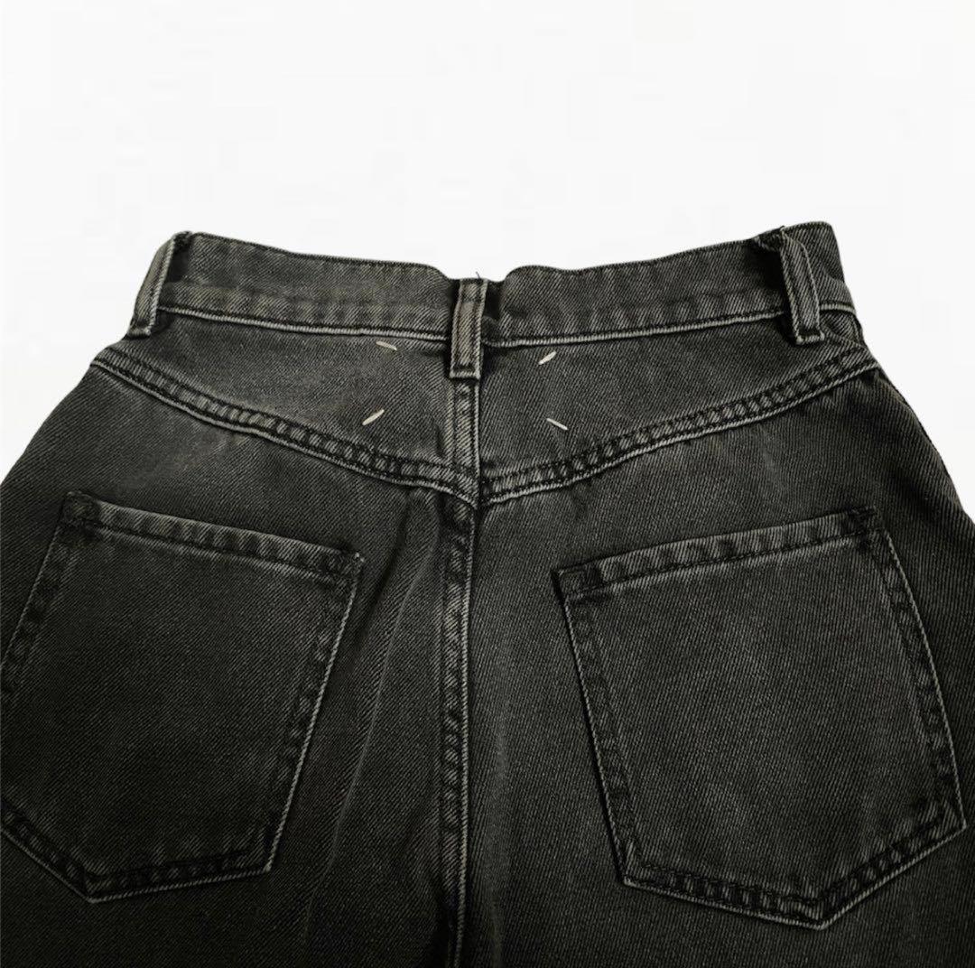 美品MAISONMARGIELAメゾンマルジェラ カットアウト デニムパンツ44