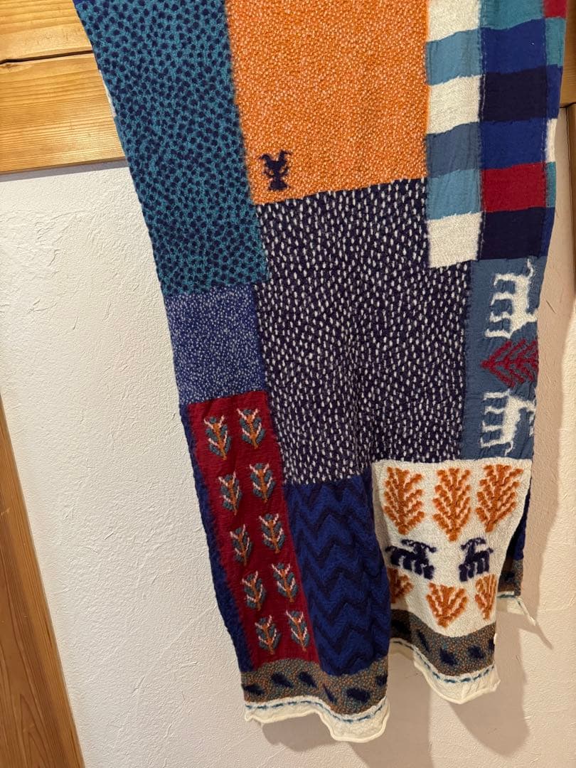 【未使用】KAPITAL✴︎縮絨マフラー