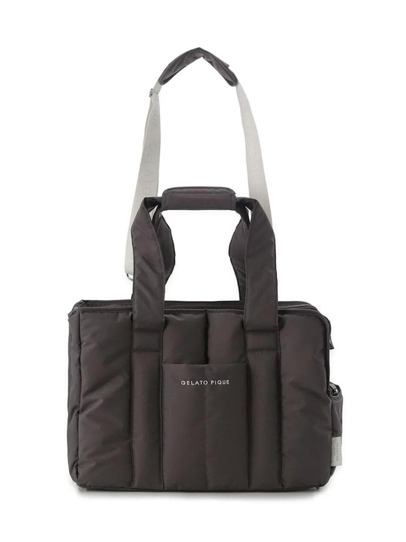 【新品】gelato pique キルティングキャリーバック CGRY