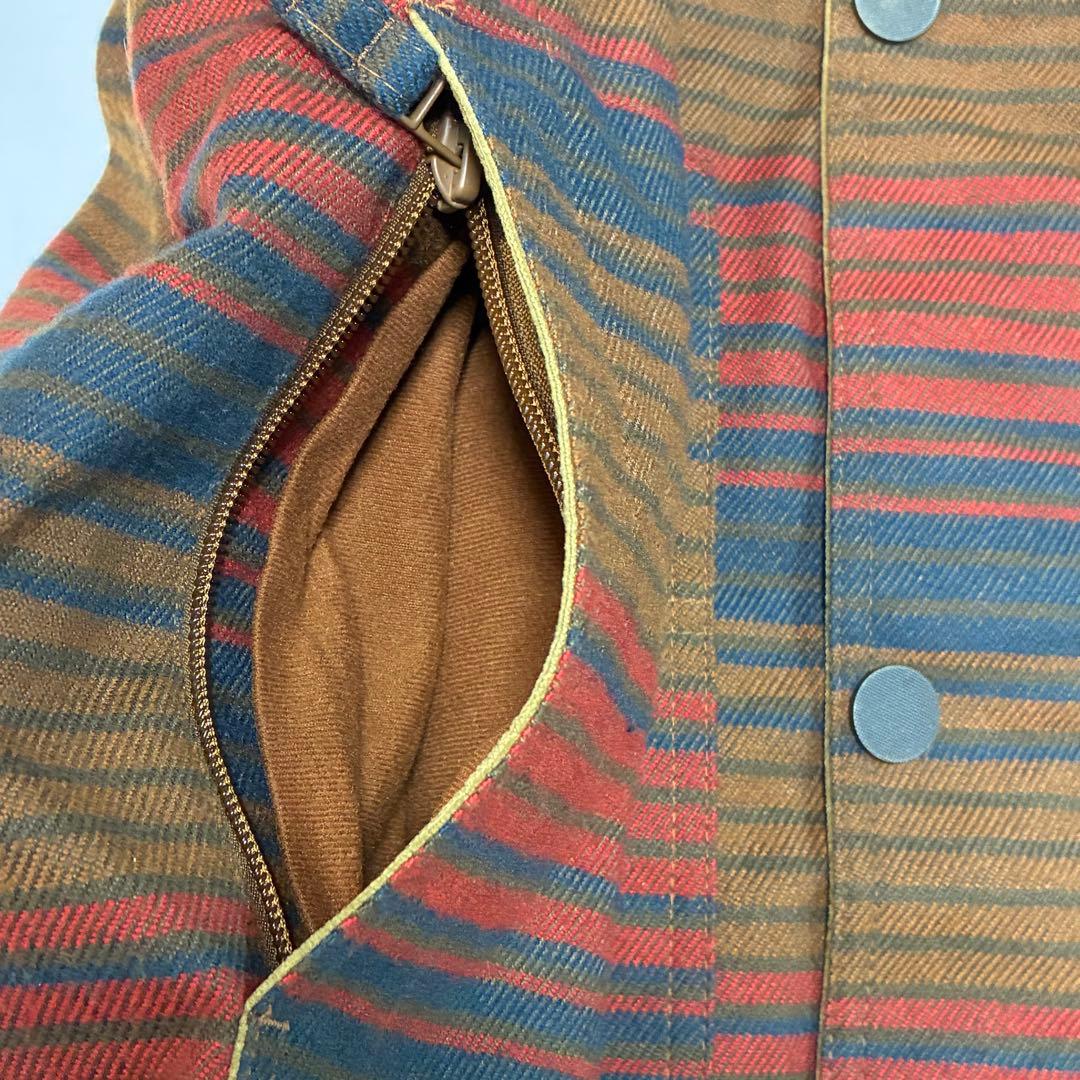 BURTON バートンウエア ネルシャツ風 スノボージャケット コーデュロイ M