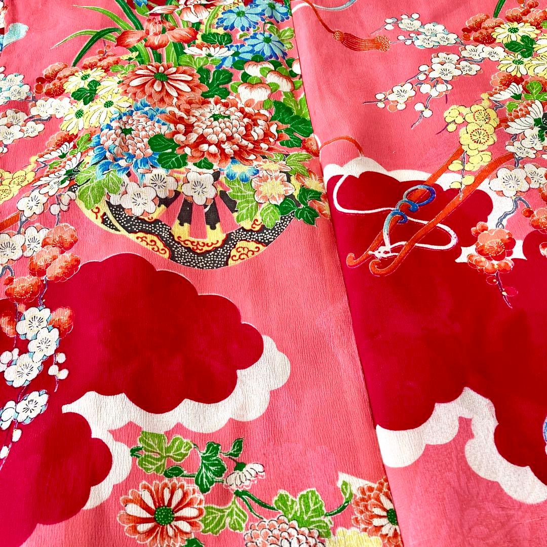 アンティーク　女の子　子供着物　NO1