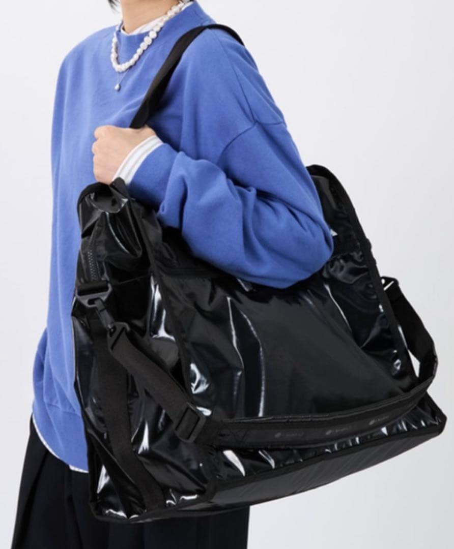 新品 LeSportsac ひとりっぷCabin Boston 2テンチ 黒