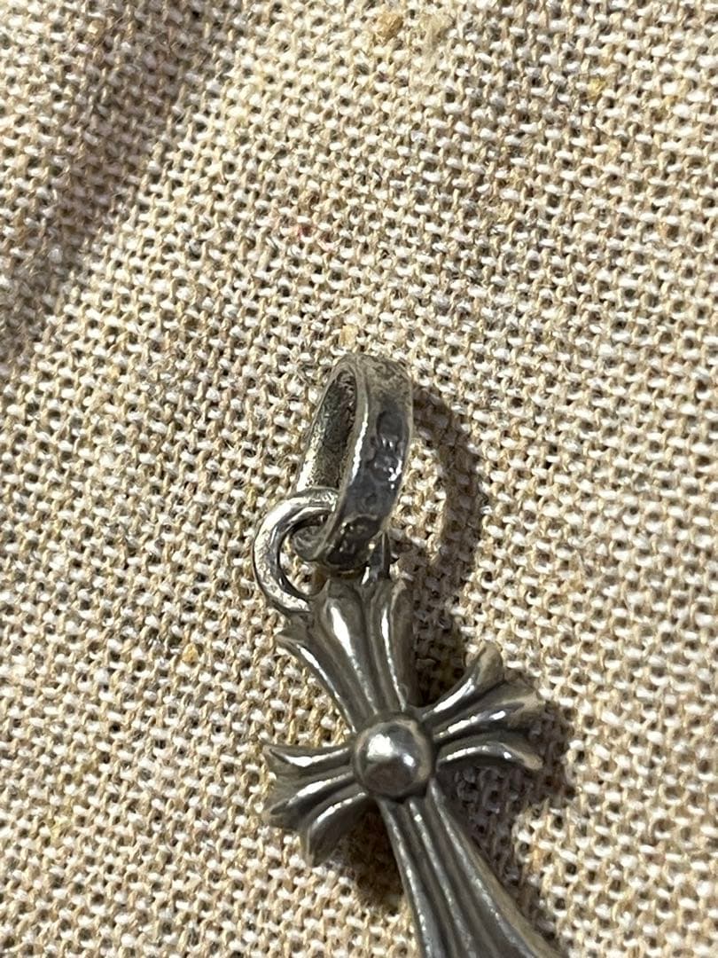 クロムハーツ CHクロス ベビーファット　ペンダントトップ 925