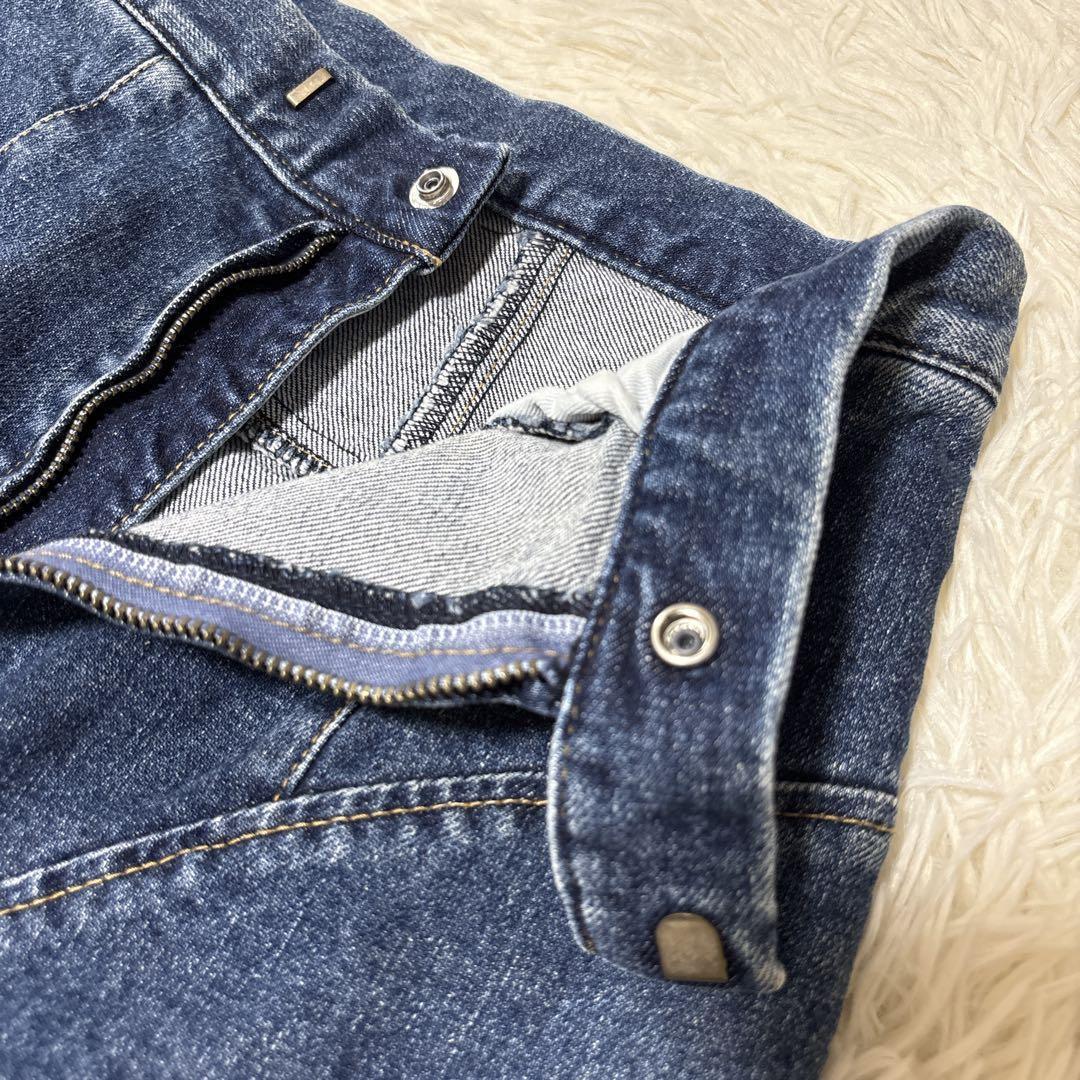 FETICO フェティコ ハイライズ ストレート デニム ブルー Ｓ