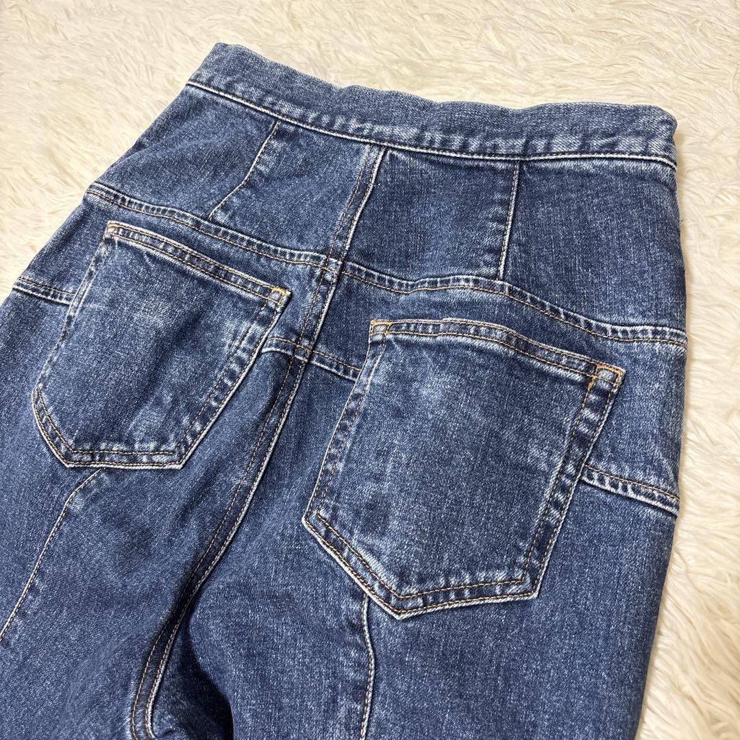 FETICO フェティコ ハイライズ ストレート デニム ブルー Ｓ