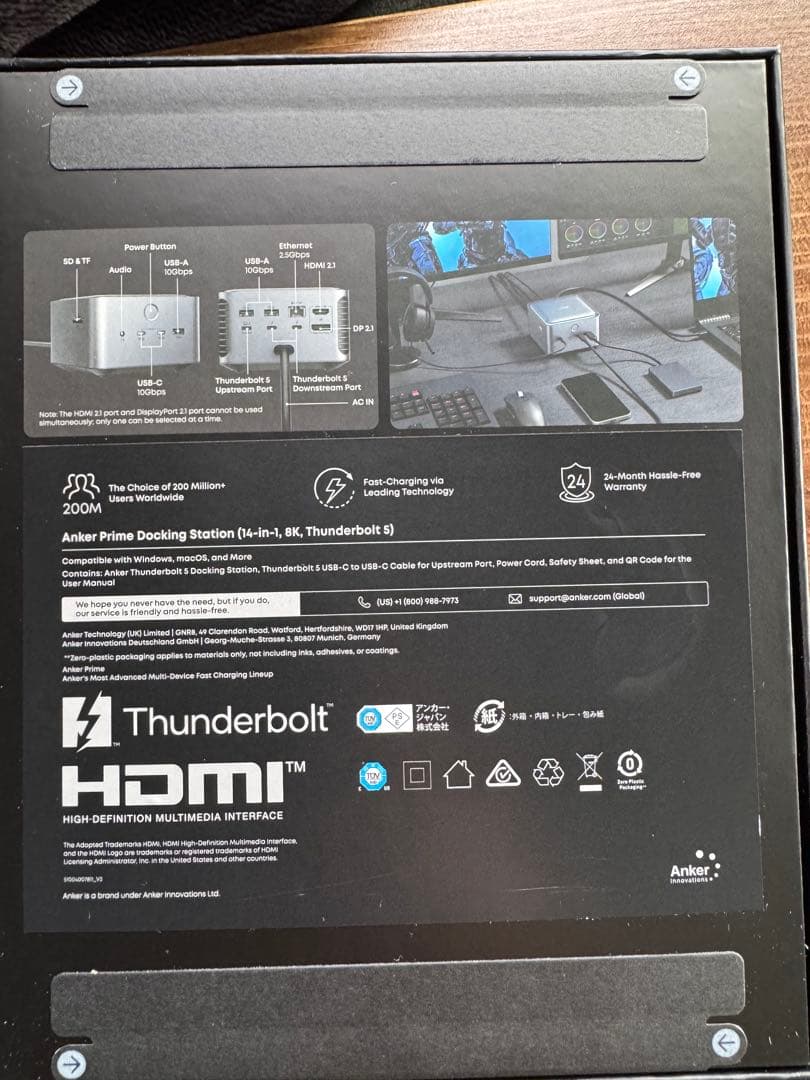 Anker Prime ドッキングステーション 14-in-1 8K