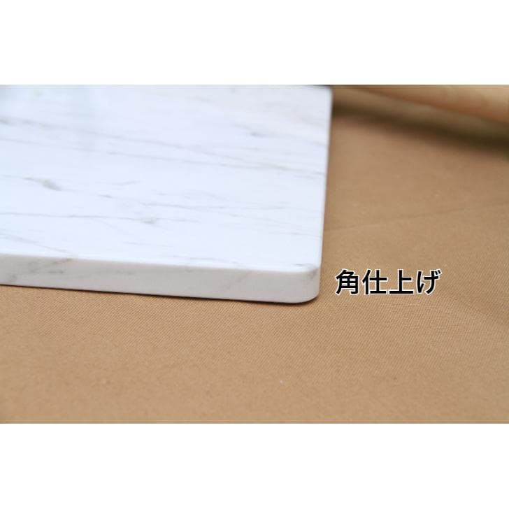 100%天然大理石パンピザそば　お菓子作り台こね台のし台ビアンコカララ　Mサイズ