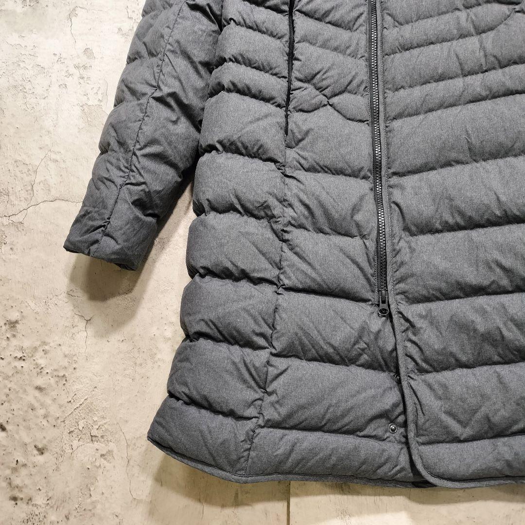 ★希少　ノースフェイス　ロングダウンコート　550 グレー　レディース　M