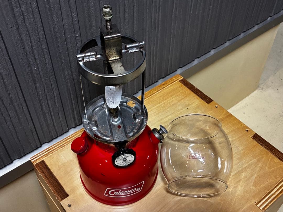 メンテ済》コールマン【'76年06月製200Aランタン】ホワイトボーダー