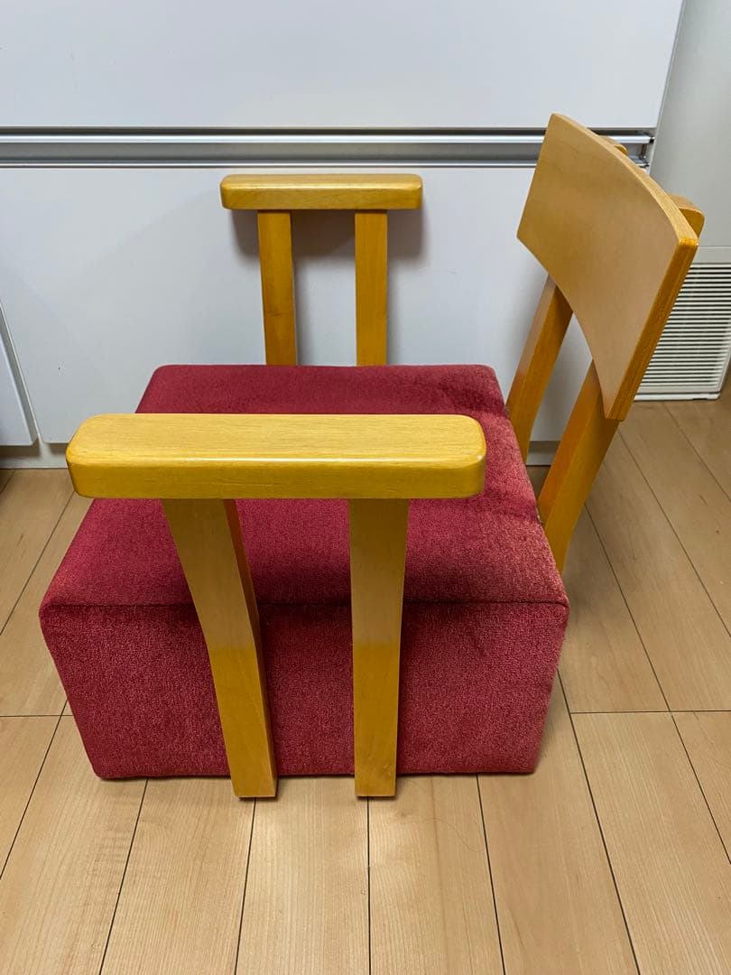 Marukatsu マルカツ 木製アームチェア レトロ カフェ風