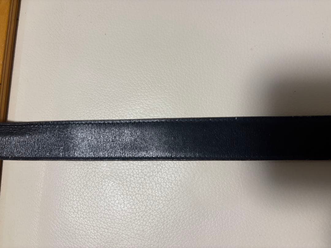 エルメス　レザーリバーシブルベルト　コンスタンス　黒/茶　中古　サイズ95