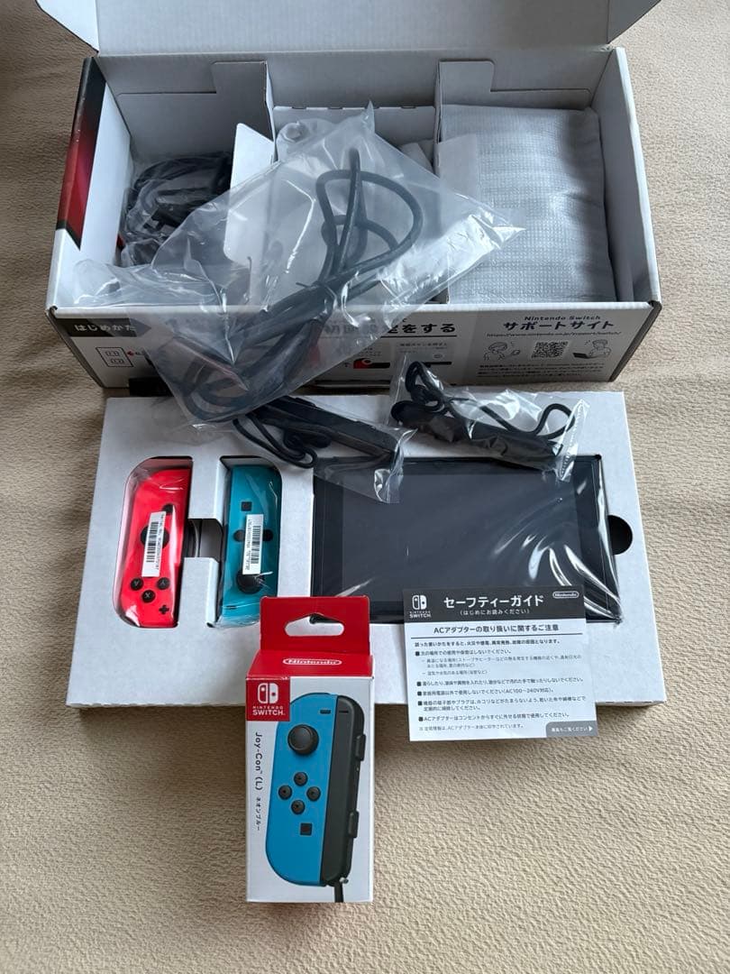 【週末値下げ】 Nintendo Switch ネオンブルー/ネオンレッド本体