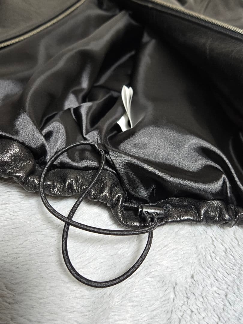 SSZ レザージャケット L 牛革 ダブルジップ ブラック 美品