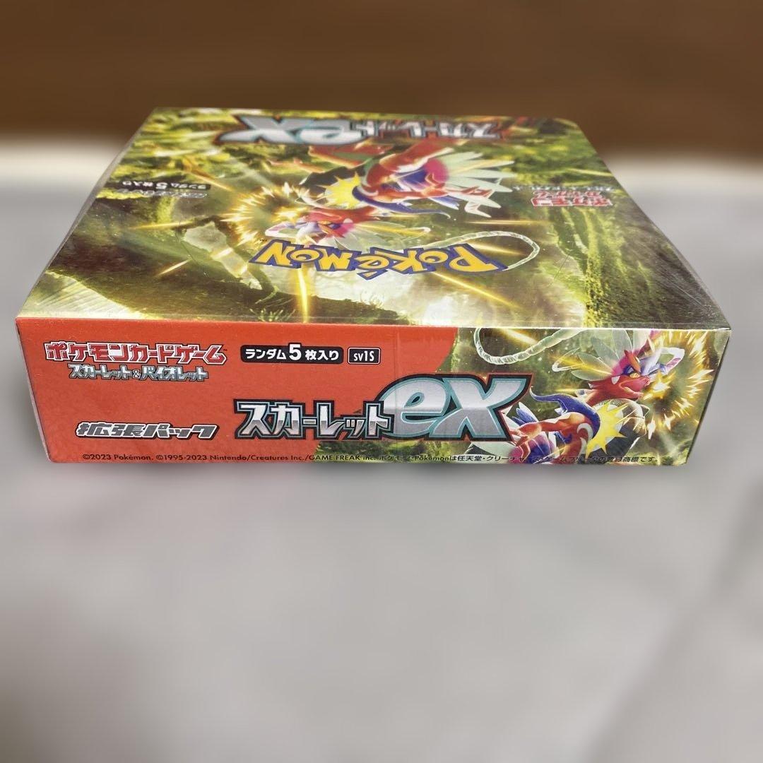 ポケモン スカーレットex ボックス　シュリンク付き未開封